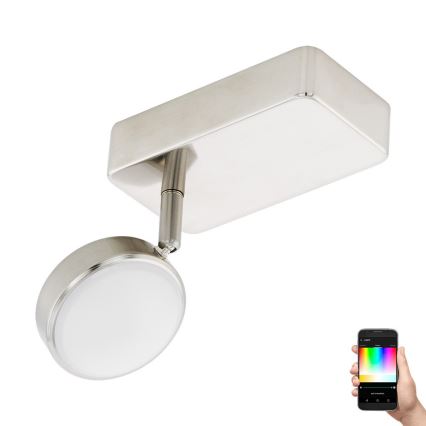 Eglo 97714 - LED RGB Dimbare inbouwspot CORROPOLI-C LED/5W/230V