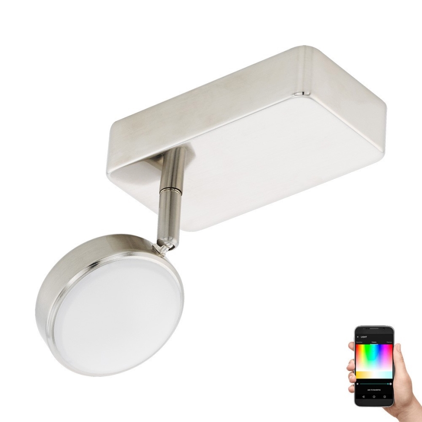 Eglo 97714 - LED RGB Dimbare inbouwspot CORROPOLI-C LED/5W/230V