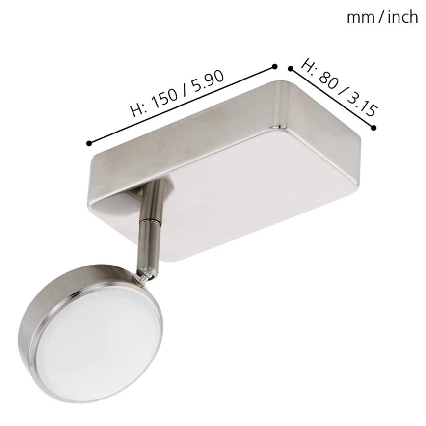 Eglo 97714 - LED RGB Dimbare inbouwspot CORROPOLI-C LED/5W/230V