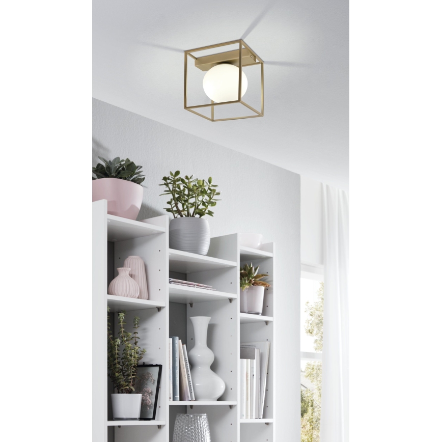 Eglo 97791 - Plafonnier affleurant VALLASPRA 1xE14/40W/230V