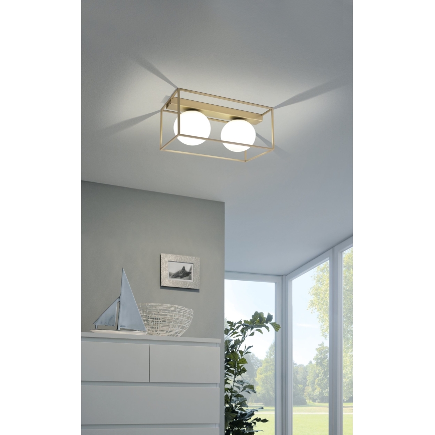 Eglo - Lustre plafonnier 2xE14/40W/230V