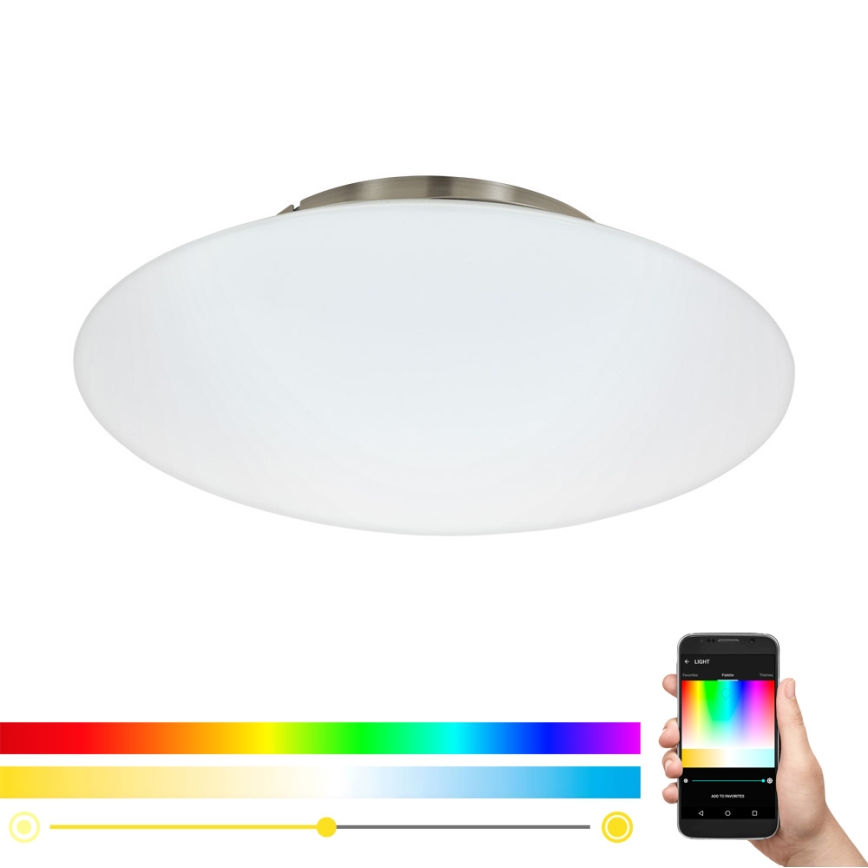 Eglo 97811 - Plafonnier LED RGB à intensité variable FRATTINA-C 1xLED/27W/230V