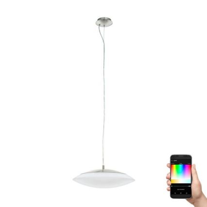 Eglo 97812 - LED RGB dimbare hanglamp aan kabel FRATTINA-C 1xLED/27W/230V