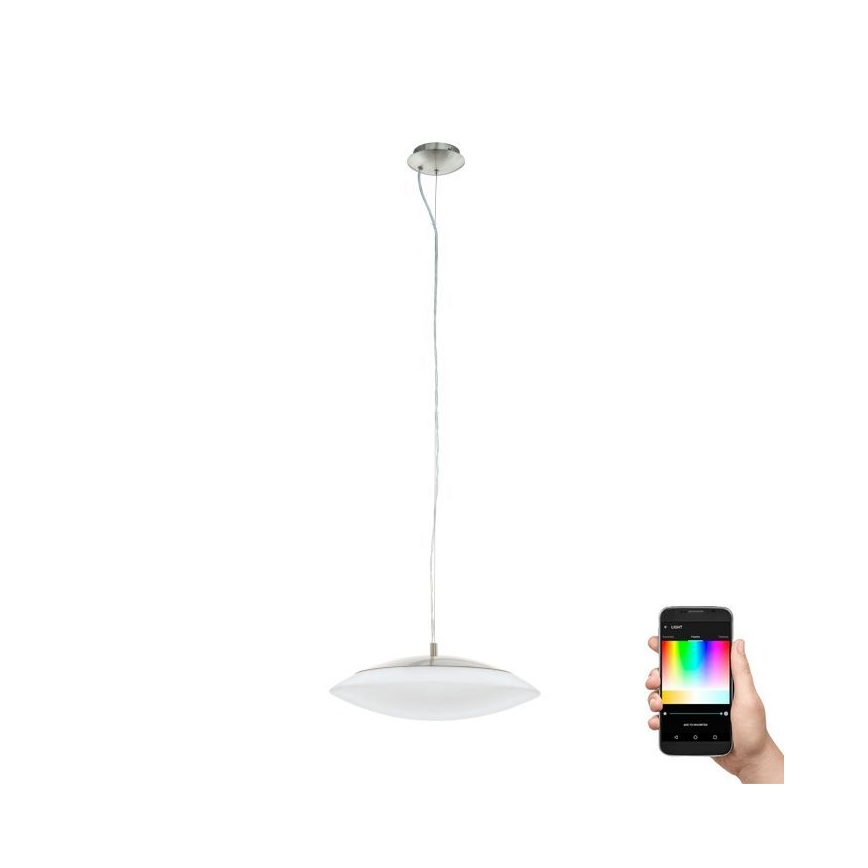 Eglo 97812 - RGB LED-dimbare hanglamp met kabel FRATTINA-C LED/27W/230V