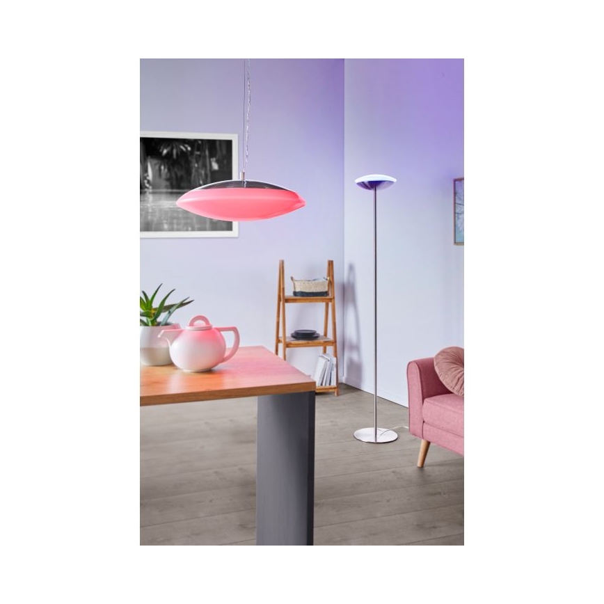 Eglo 97812 - Suspension à câble LED RGB dimmable FRATTINA-C 1xLED/27W/230V