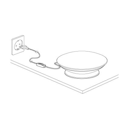 Eglo 97813 - LED RGB Dimbare tafellamp FRATTINA-C 1xLED/18W/230V