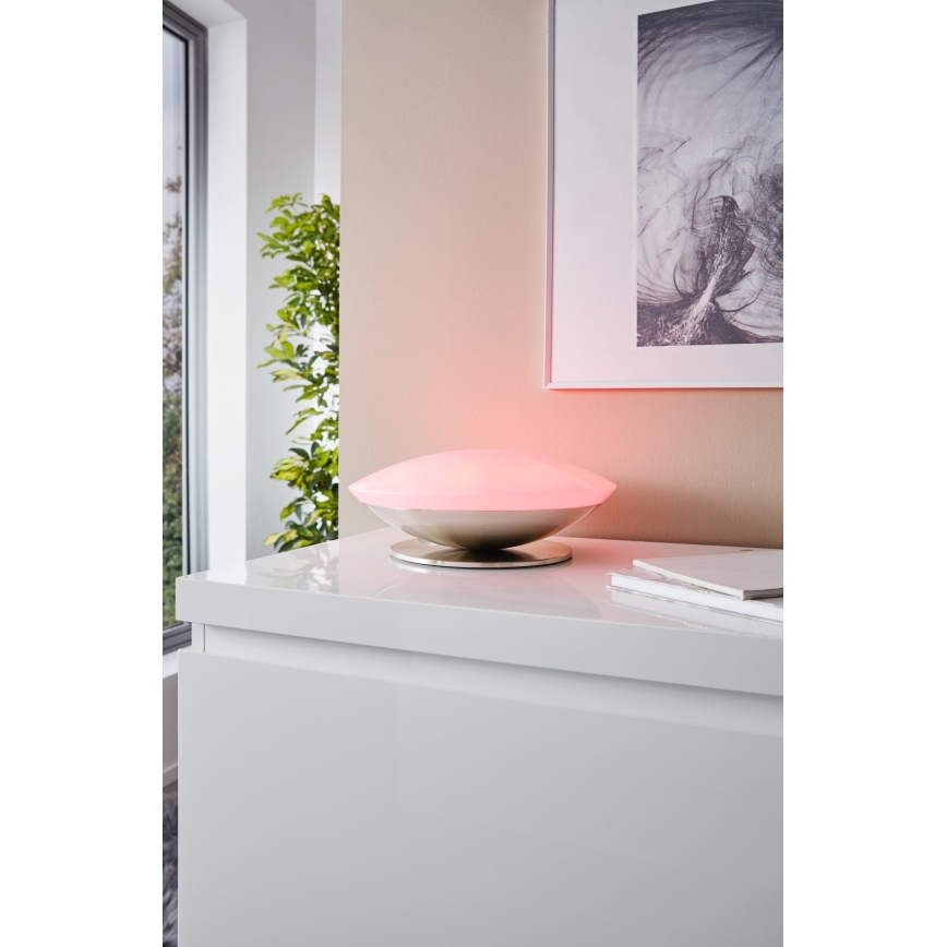 Eglo 97813 - LED RGB dimbare tafellamp FRATTINA-C LED/18W/230V