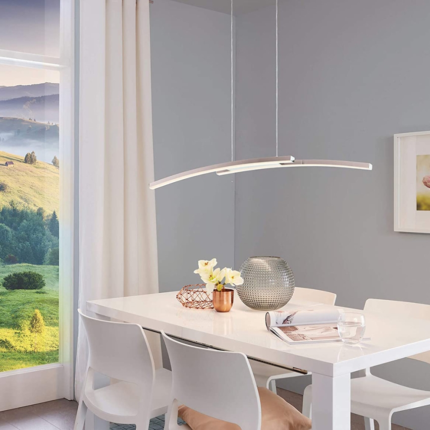 Eglo - LED RGB Dimbare hanglamp aan kabel FRAIOLI-C 2xLED/17W/230V