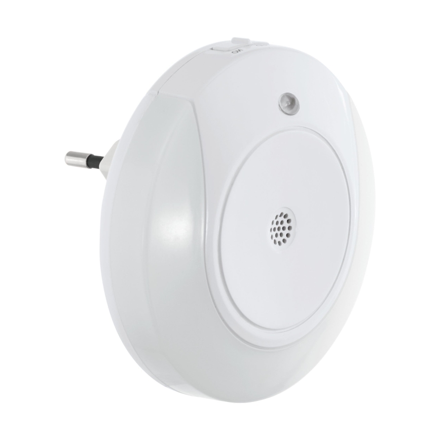 Eglo - Veilleuse LED avec capteur crépusculaire 2xLED/0,4W/230V 3000K