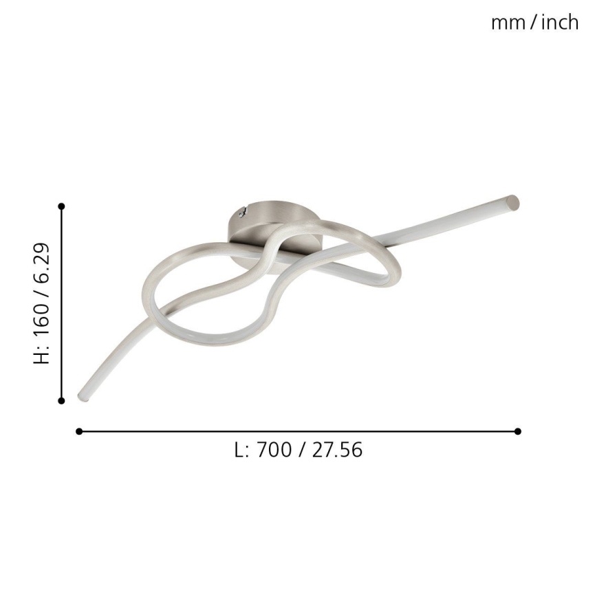 Eglo - LED Plafondlamp LED/13W/230V