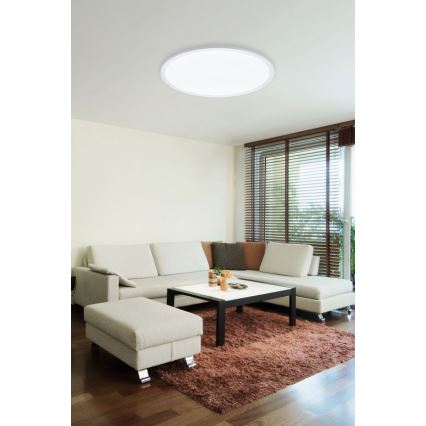 Eglo - LED RGBW Plafond Lamp SARSINA-C LED/34W/230V + afstandsbediening