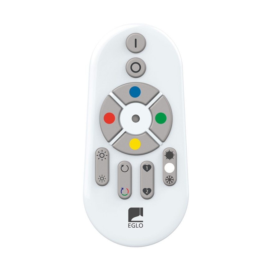 Eglo - Plafonnier LED RVBW SARSINA-C LED/34W/230V + télécommande