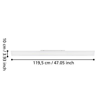 Eglo - LED Paneel LED/40W/230V wit