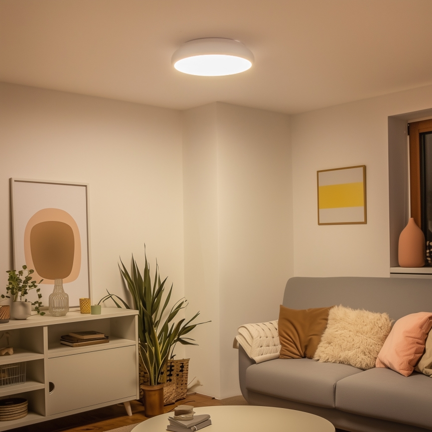 Eglo 98045 - RGB-LED dimbare plafondlamp RIODEVA-C LED/27W/230V