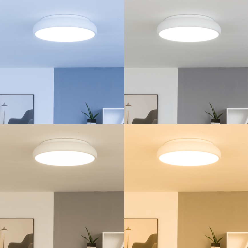 Eglo 98045 - RGB-LED dimbare plafondlamp RIODEVA-C LED/27W/230V