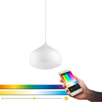 Eglo 98047 - Dimbare RGBW LED-hanglamp aan kabel COMBA-C LED/18W/230V