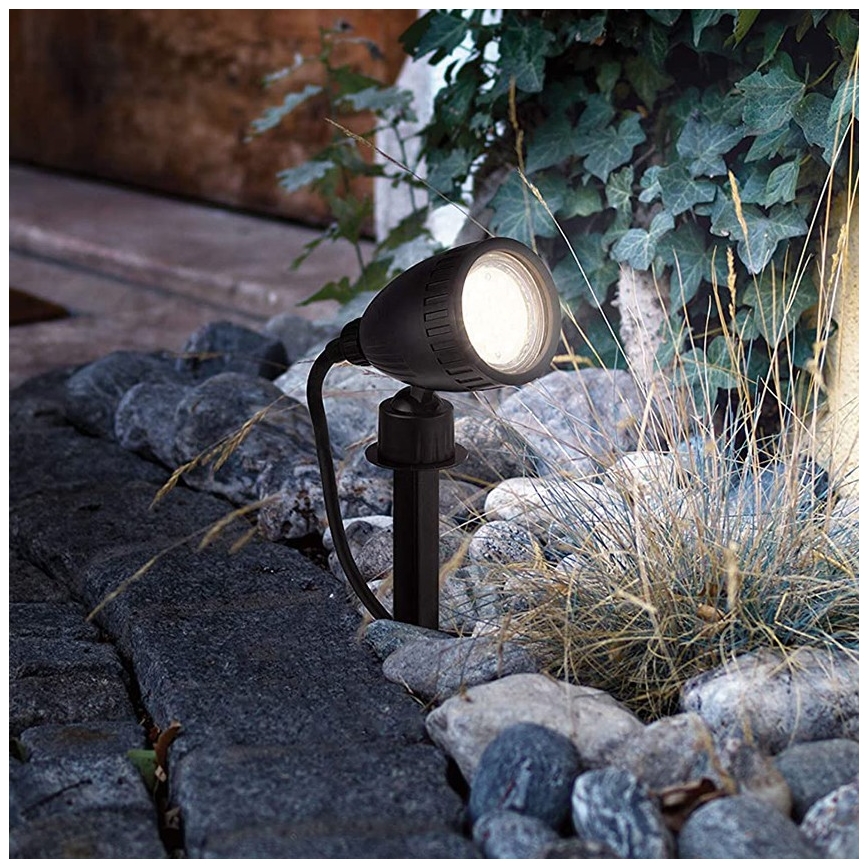 Eglo 98052 - LED RGB buitenlamp NEMA-C 1xGU10/5W/230V IP44