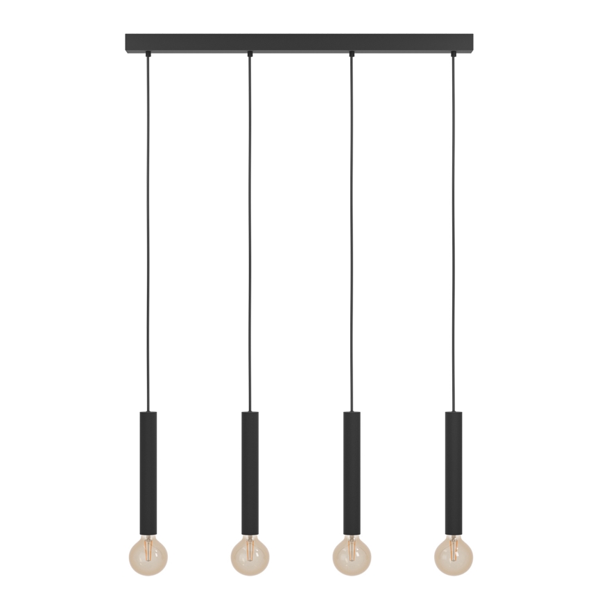Eglo - Suspension avec fil 4xE27/60W/230V