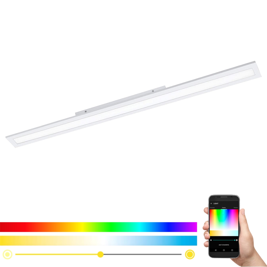 Eglo - Dimbaar LED RGBW Paneel SALOBRENA-C LED/34W/230V + afstandsbediening