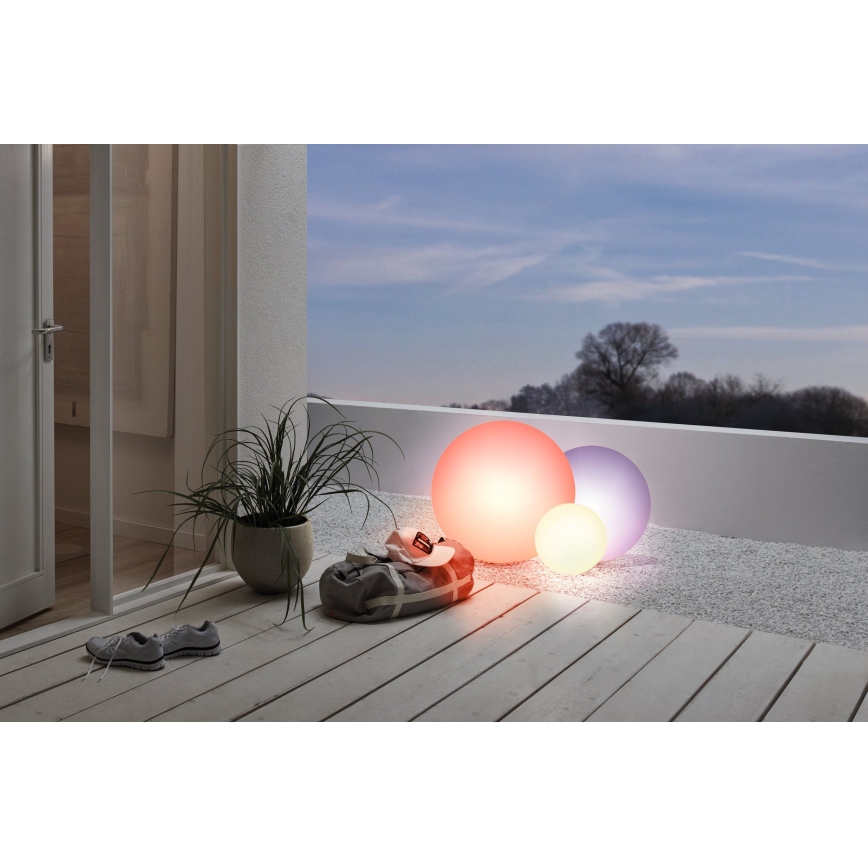 Eglo 98108 - Lampe extérieure LED RGB MONTEROLO-C 1xLED/9W/230V IP65 ø600