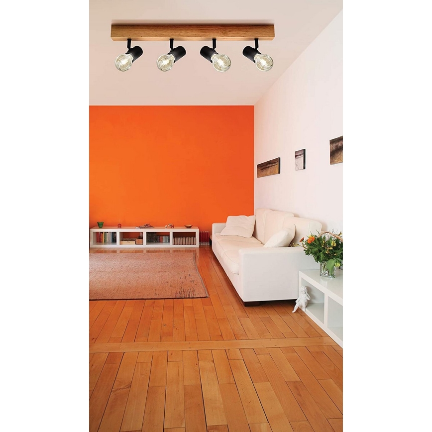 Eglo - Spot TOWNSHEND 4xE27/10W/230V