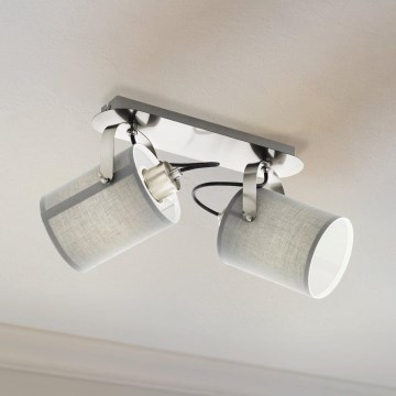 Eglo 98139 - Spotlamp VILLABATE 2xE27/10W/230V