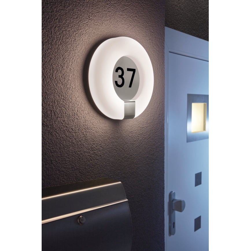 Eglo - Numéro de maison LED/15W/230V IP44