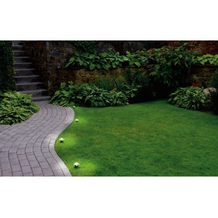 Eglo - Guirlande décorative extérieure 9xLED 10m IP65 blanc chaud
