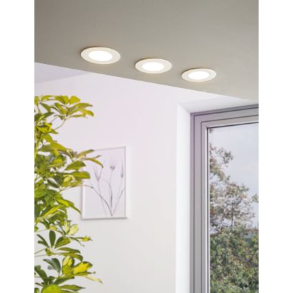 Eglo - LED-dimbare inbouwspot LED/5W/230V + afstandsbediening Ø 12 cm