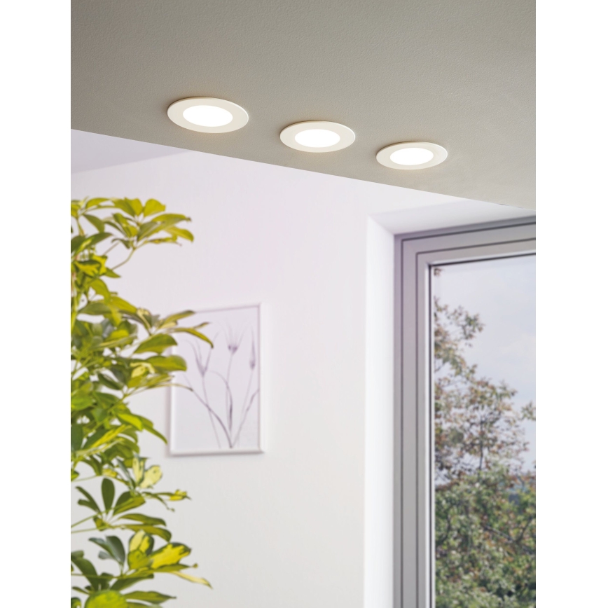 Eglo - Spot encastré LED dimmable LED/5W/230V + télécommande Ø 12 cm