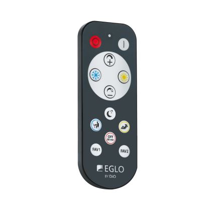 Eglo - Dimbare LED-plafondlamp 24W/230V Ø 45 cm + afstandsbediening