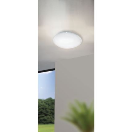 Eglo 98228 - Plafonnier LED dimmable SILERAS-A LED/36W/230V Ø 60 cm + télécommande