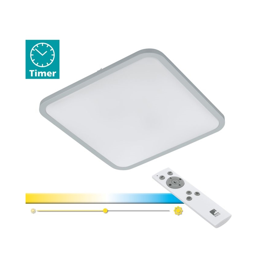Eglo - LED Plafondlamp dimbaar LED/30W/230V + afstandsbediening