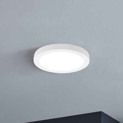 Eglo - LED dimbare plafondlamp LED/14W/230V + afstandsbediening