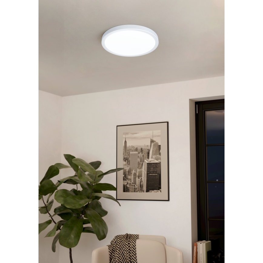 Eglo - Dimbare LED-plafondlamp LED/20W/230V + afstandsbediening, diam. 30 cm
