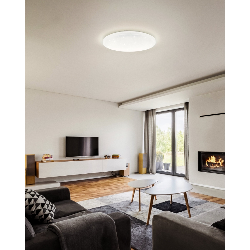 Eglo - LED Badkamerlamp dimbaar LED/12W/230V IP4+ afstandsbediening