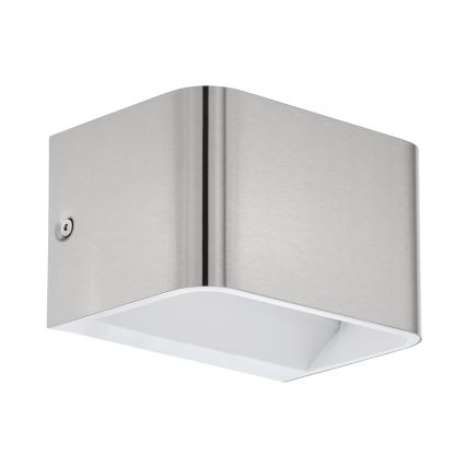 Eglo - LED wand verlichting LED/6W/230V 3000K mat chroom
