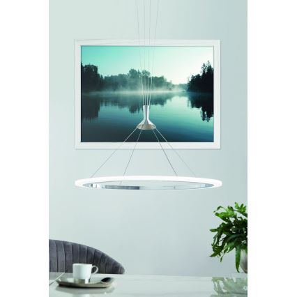 Eglo - Suspension filaire RGB à intensité variable HORNITOS-C LED/37W/230V + télécommande