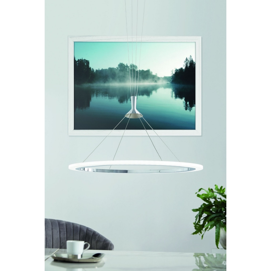 Eglo - Suspension filaire RGB à intensité variable HORNITOS-C LED/37W/230V + télécommande