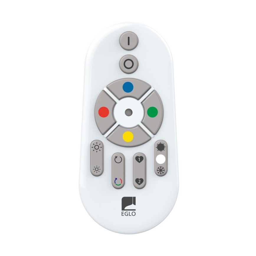 Eglo - Suspension filaire RGB à intensité variable HORNITOS-C LED/37W/230V + télécommande