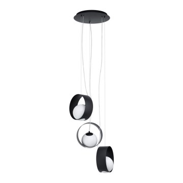 Eglo 98441 - Suspension sur câble CAMARGO 3xE14/40W/230V