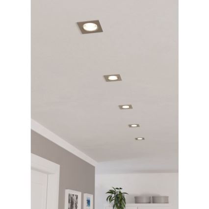 Eglo - LED Dimbare inbouwlamp LED/6W/230V