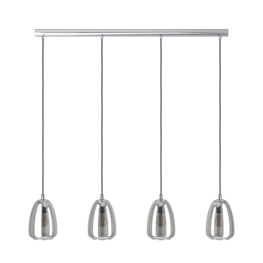 Eglo - Hanglamp aan koord 4xE27/40W/230V