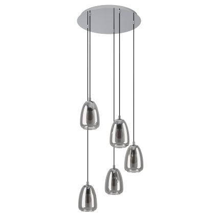 Eglo - Suspension avec fil 5xE27/40W/230V