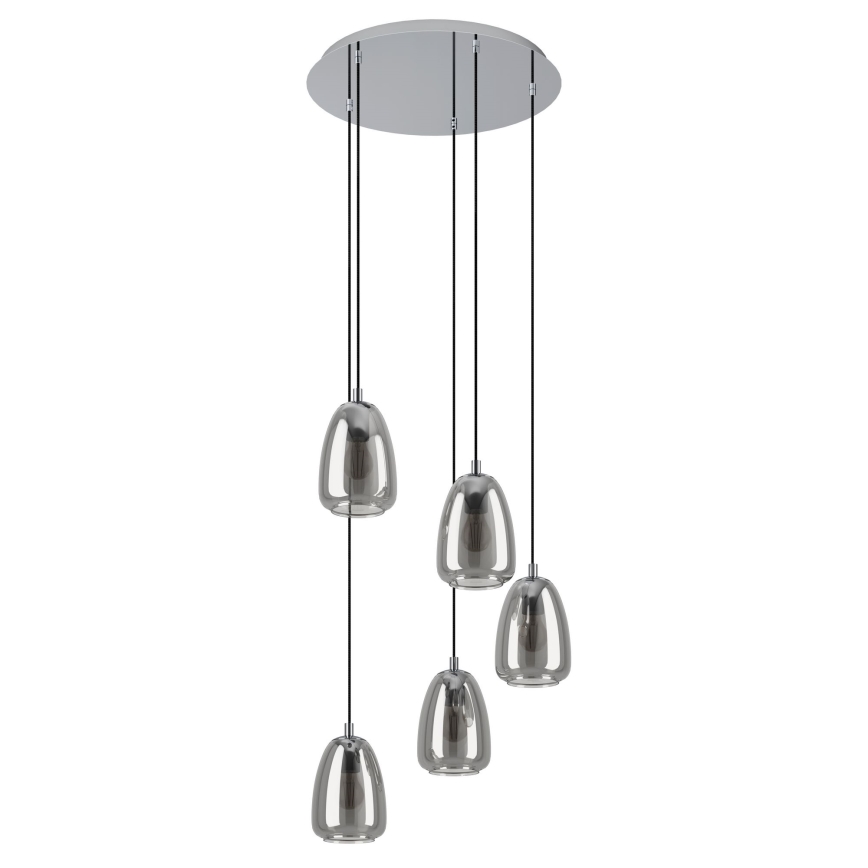 Eglo - Suspension avec fil 5xE27/40W/230V