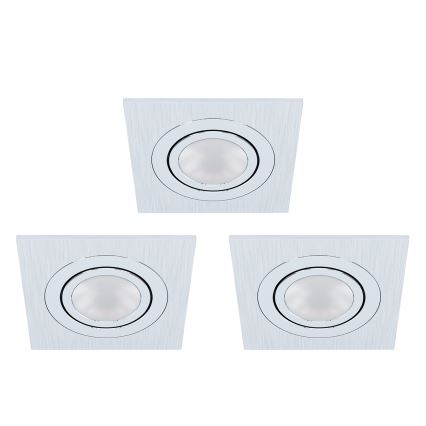 Eglo - SET 3xLED Inbouwverlichting AREITIO 3xGU10/5W/230V