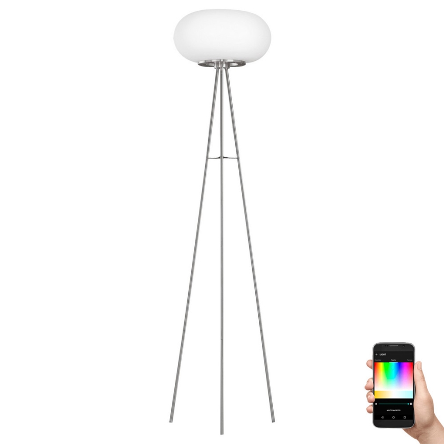 Eglo - LED RGB dimbare vloerlamp OPTICA-C LED/17W/230V diameter 56 cm