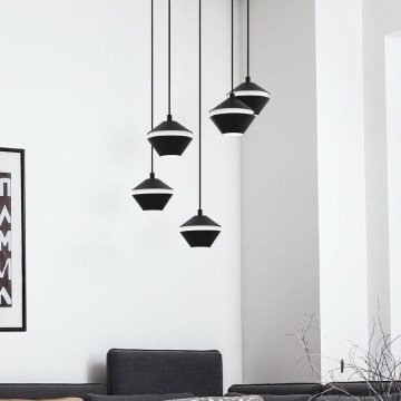 Eglo 98683 - LED-hanglamp aan kabel PERPIGO 5xGU10/5W/230V