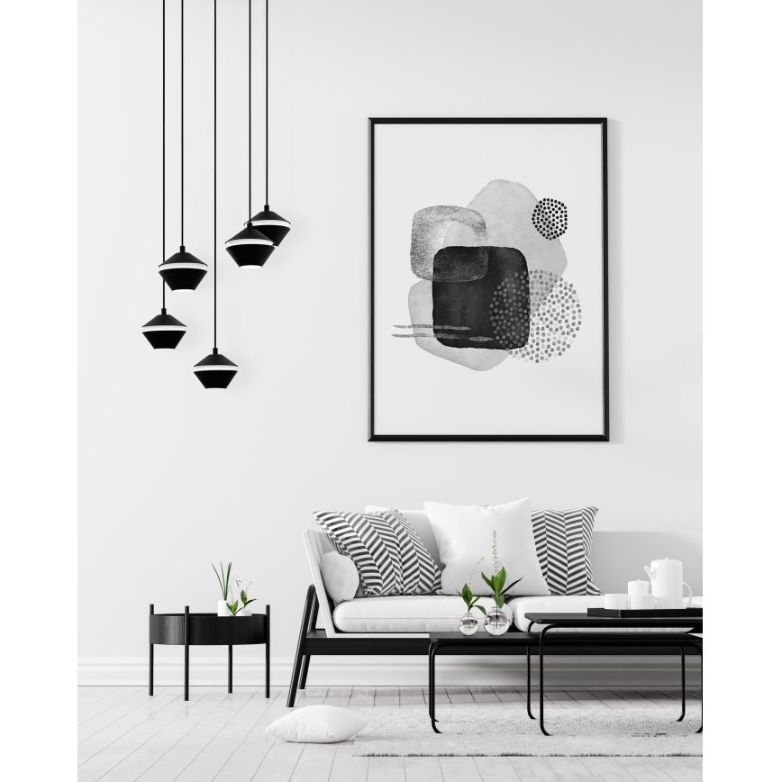 Eglo 98683 - LED-hanglamp aan kabel PERPIGO 5xGU10/5W/230V