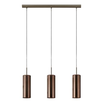 Eglo 98699 - Suspension sur câble SELVINO 3xE27/15W/230V